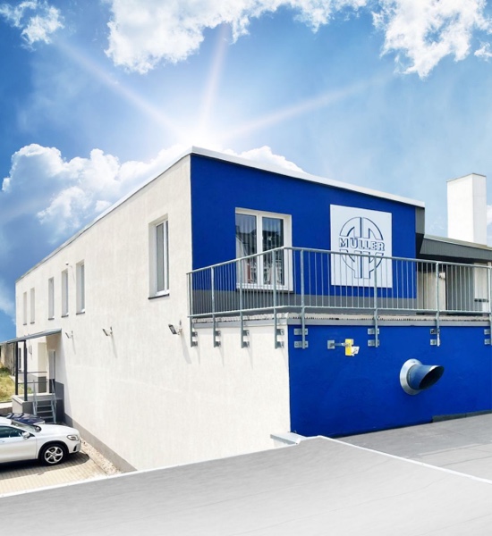Firmengebäude der Firma Müller Maschinen und Anlagen GmbH in Plauen